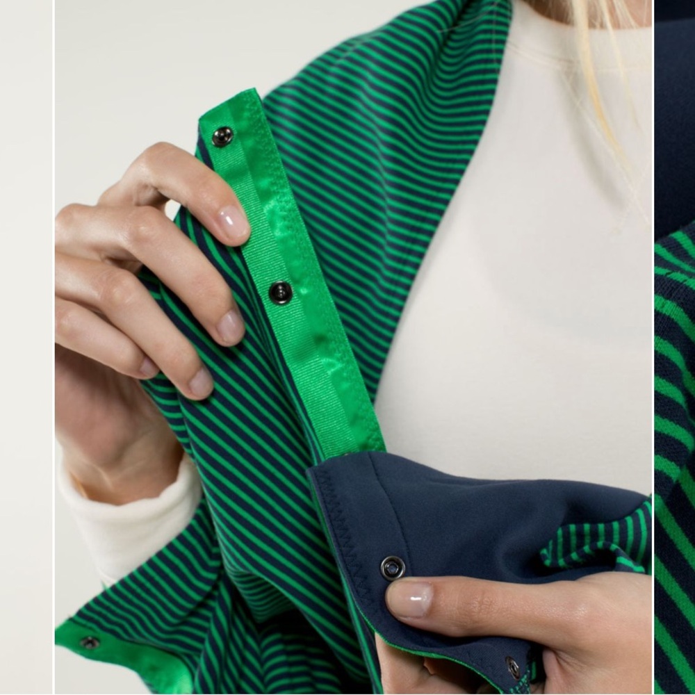 Lululemon Vinyasa Scarf *Rulu
Hyper Stripe Green Bean / Inkwell - Picture 4 of 11